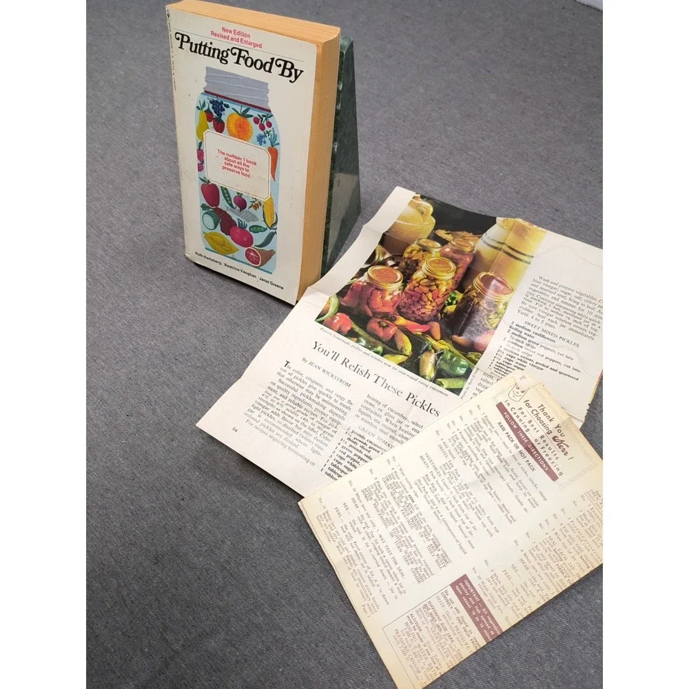 Putting Food By  - Rare Second‎ Edition Revised & Expanded 1975 Bantam Paperback